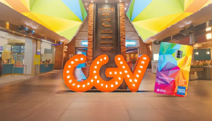 Buy 1 Get 2 Tickets di CGV Setiap Jumat – Minggu dengan Kartu Kredit BNI Amex Vibe