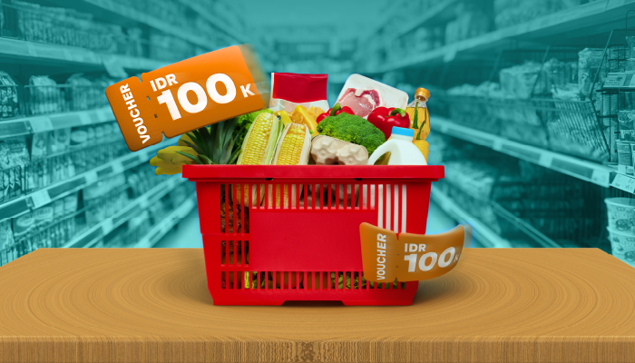 Dapatkan Voucher Rp100.000 di Hari Hari Pasar Swalayan Setiap Sabtu & Minggu dengan Kartu Kredit BNI