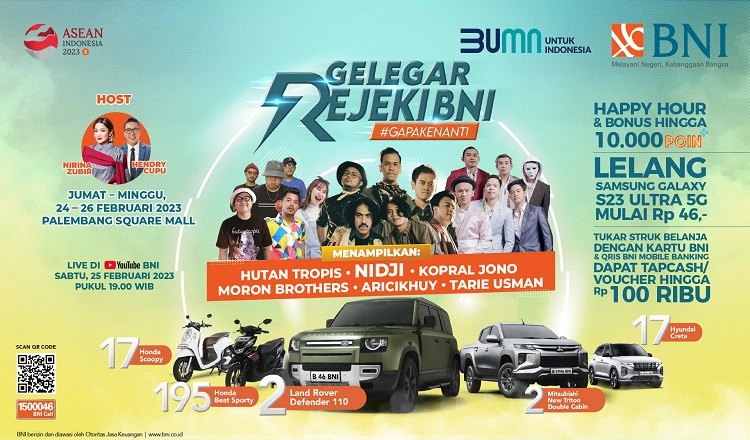 Gelegar Rejeki BNI #GaPakeNanti - Mainkan Gamesnya, Bawa Pulang Hadiahnya! 