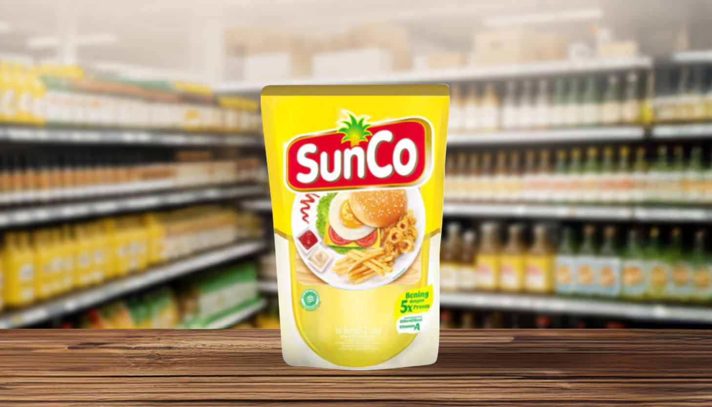 Dapatkan 1 pcs Minyak Goreng SunCo ukuran 2 Liter di Naga Pasar Swalayan dengan Kartu Kredit BNI