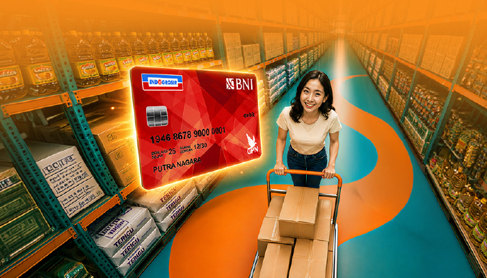 Cashback hingga Rp75.000  dengan Kartu Debit Co-Brand Indogrosir