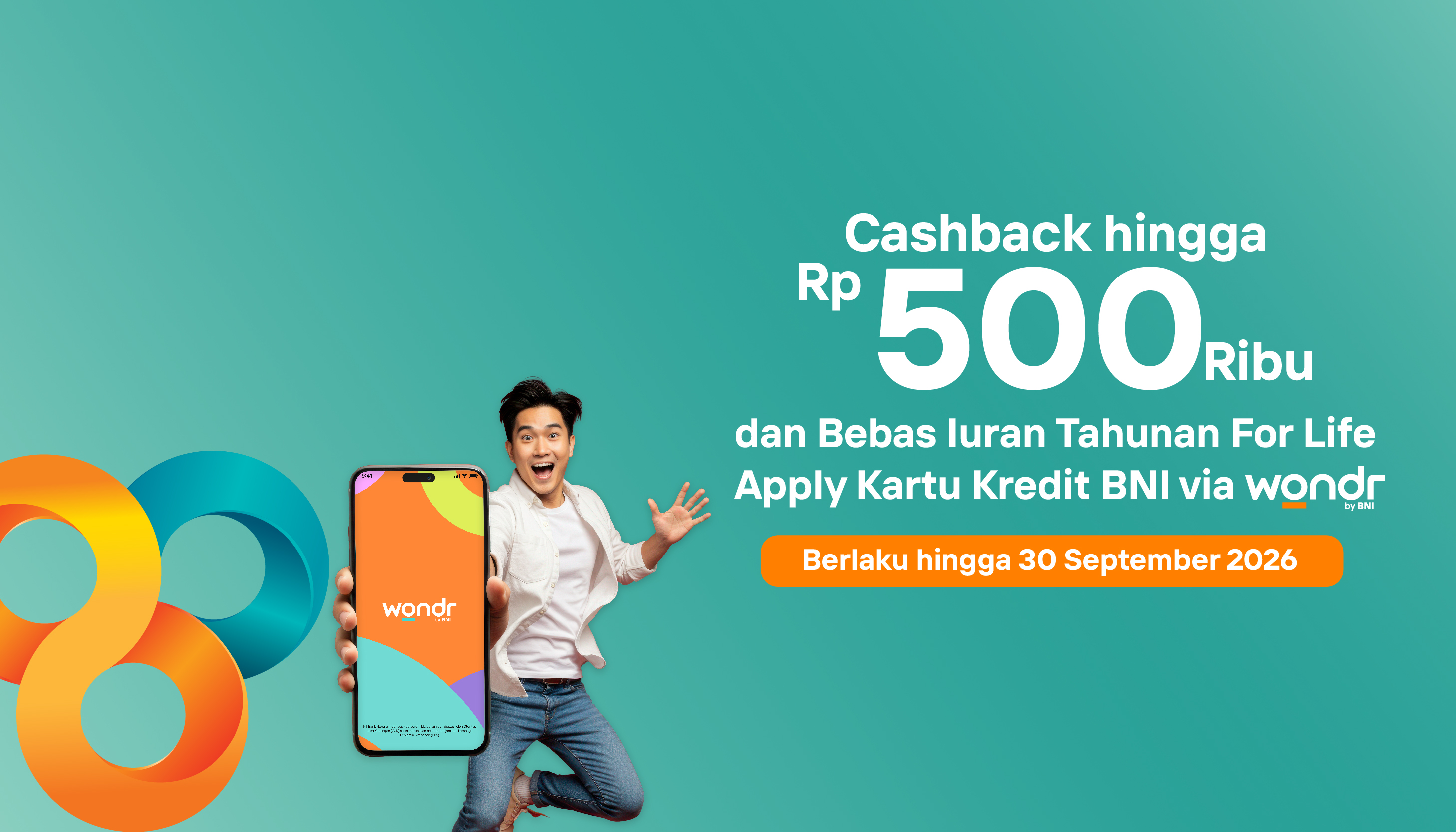 Cashback hingga Rp500.000 dan Bebas Iuran Tahunan For Life Apply Kartu Kredit BNI  Dapatkan Penawaran Menarik