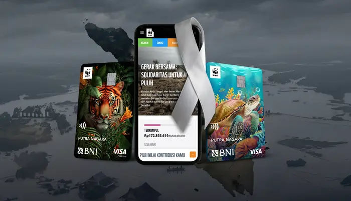 Donasi via Kartu Kredit BNI - WWF di HUB WWF 