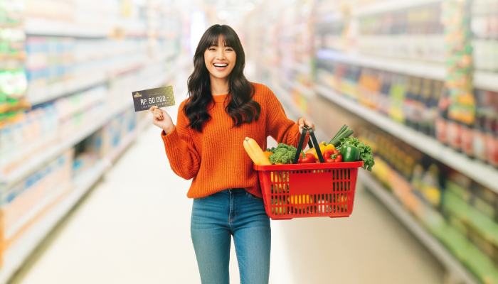 Diskon Rp50.000 dan Diskon 30% BNI Rewards Point di Diamond Supermarket dengan Kartu Kredit BNI