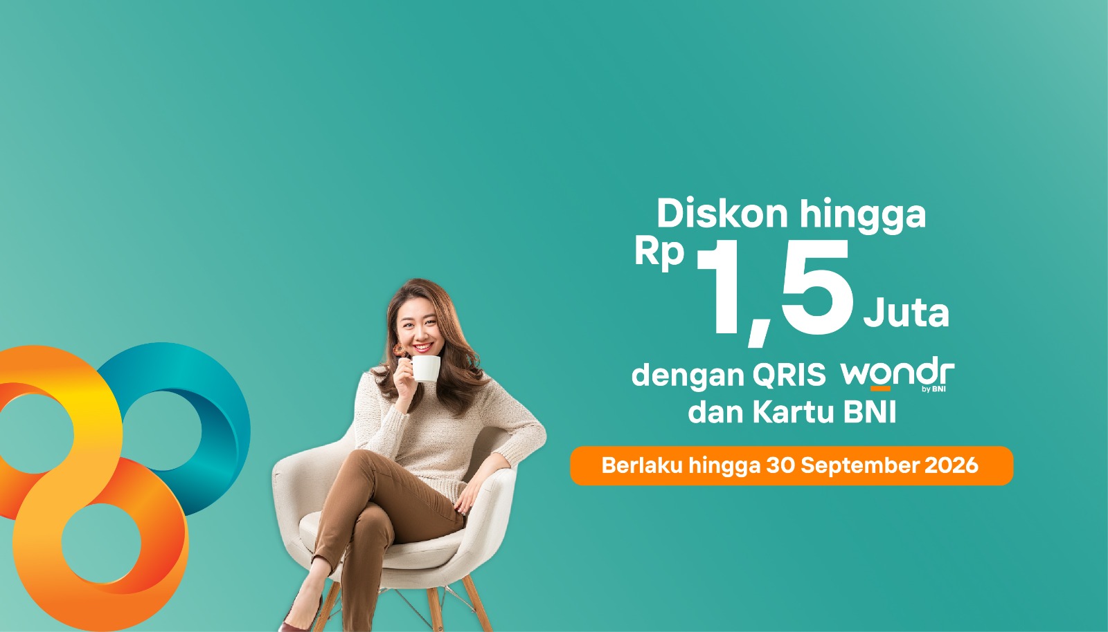 Promo Hari Pelanggan Nasional 2026 Diskon hingga Rp1.500.000 dengan QRIS wondr by BNI dan Kartu BNI